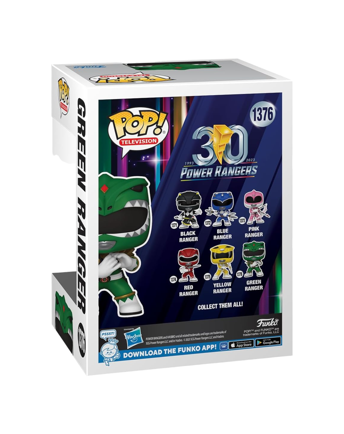 Power Ranger 30th Anniversary Green Funko Toy Store